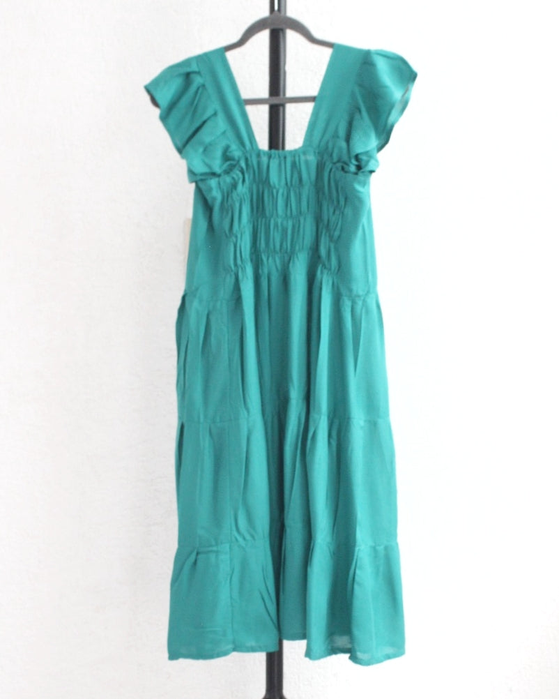 Vestido Anita Corto Turquesa