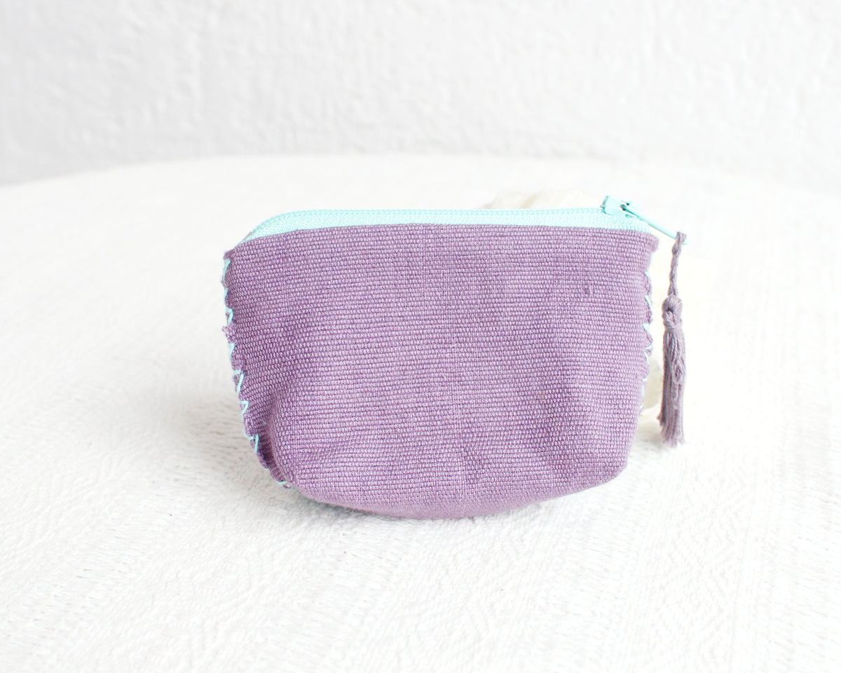 Mini Monedero Quetzalcóatl Aqua Lila