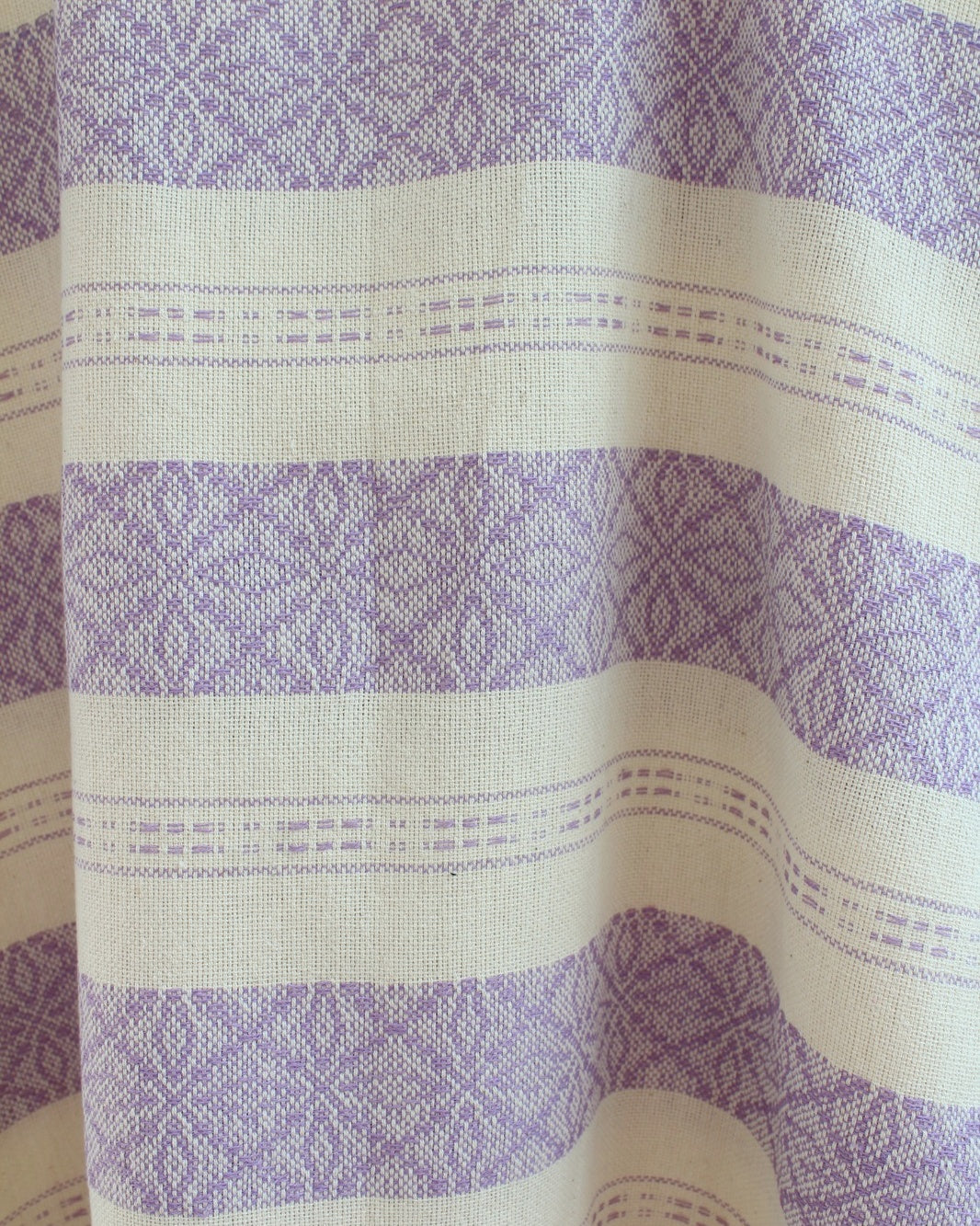 Huipil Soledad Lila Natural XL XXL