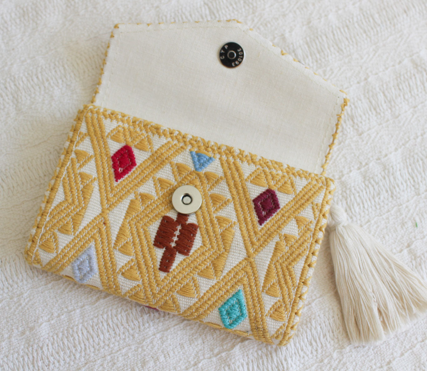 Cartera Estrellas D Amarillo