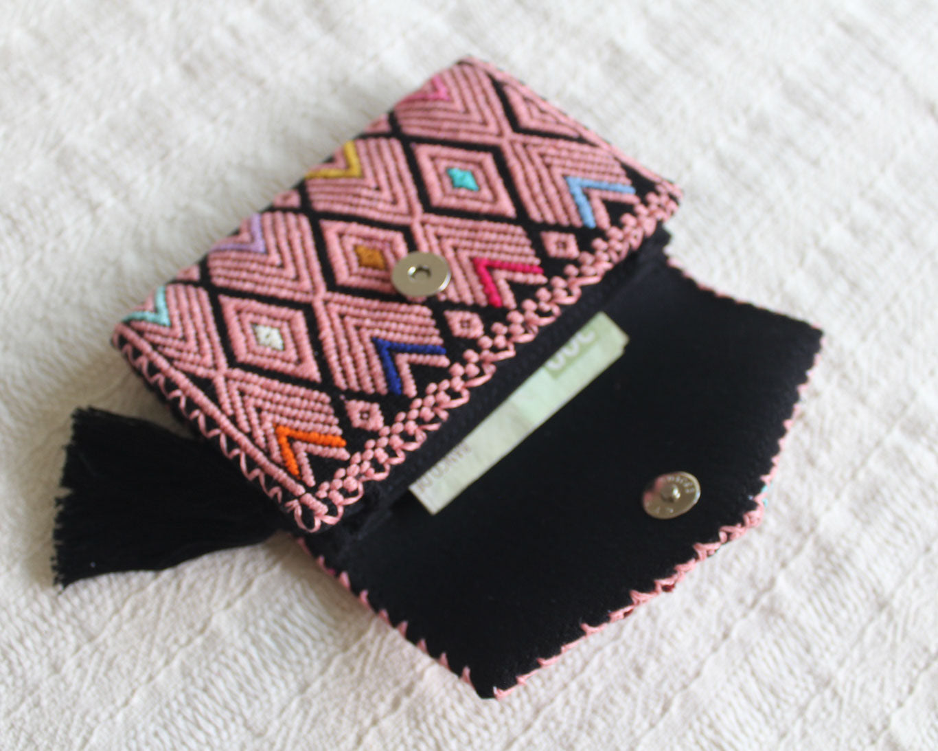 CARTERA NICHIM Flores Rosa N