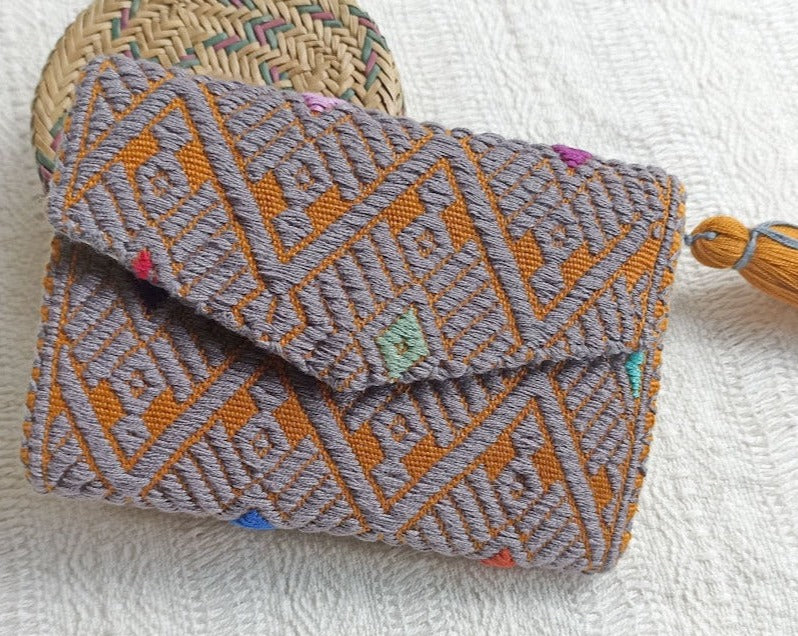 Cartera C’ANALJ’NAL Estrellas Mostaza