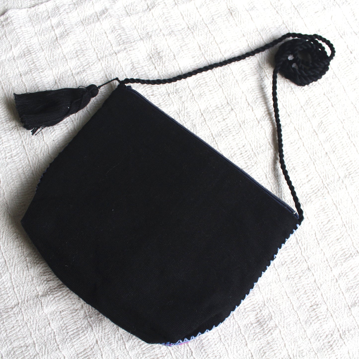 Bolso Telar Estrellas Rosa Fucsia