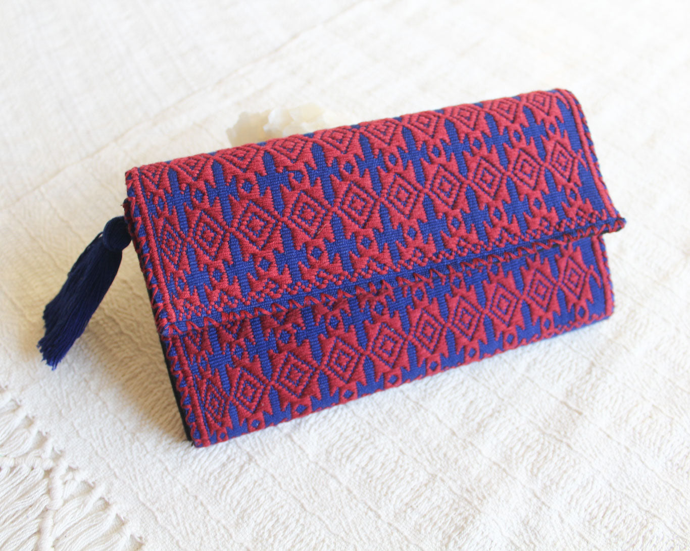 Cartera Grande Estrellitas Vino