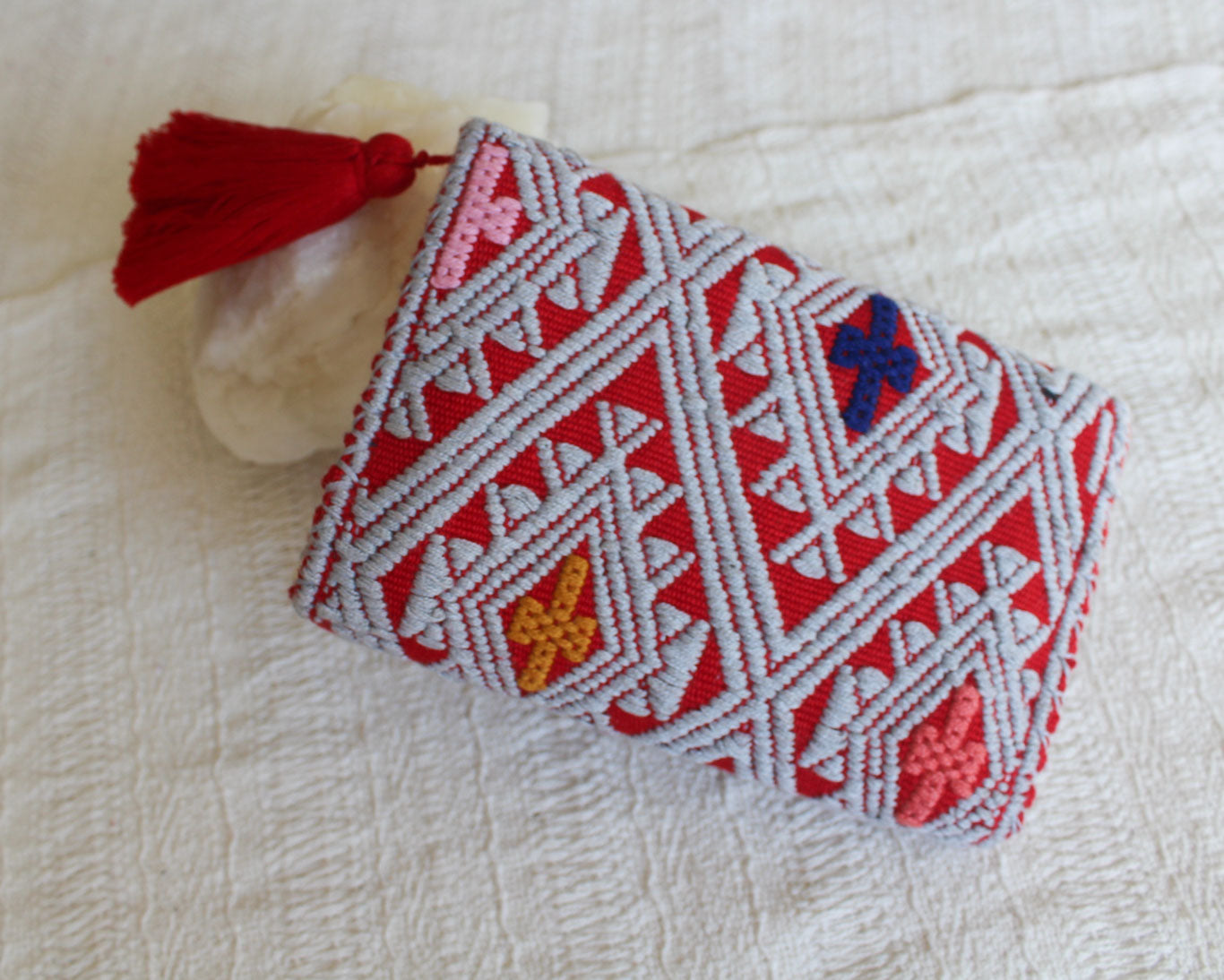 Cartera Estrellas Diamante Rojo