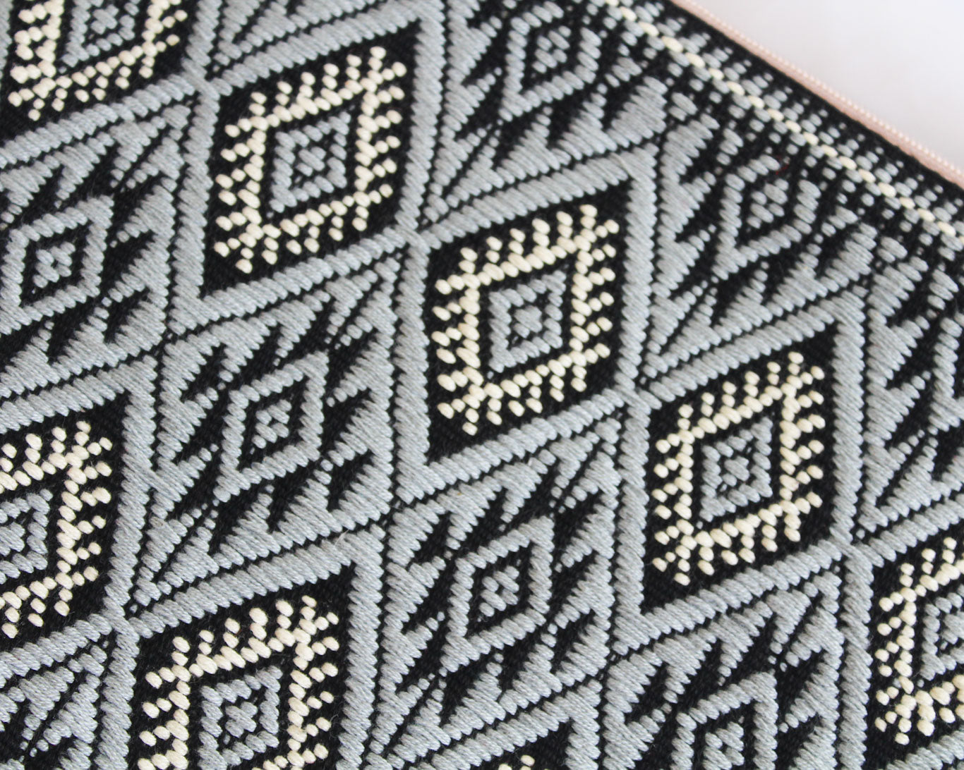 Bolso Telar Estrellas Gris