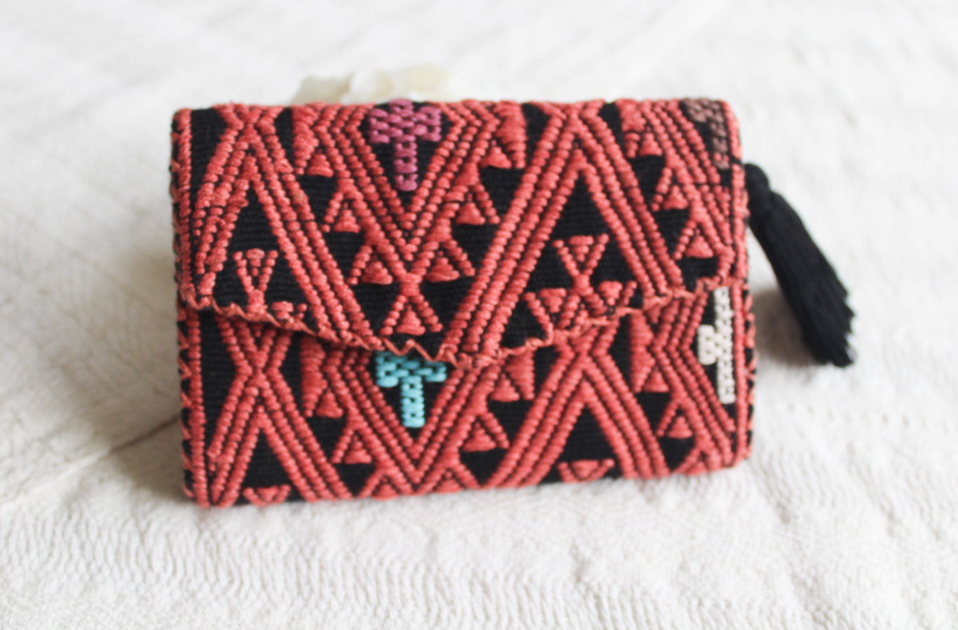 Cartera Estrellas D Marrón Negro