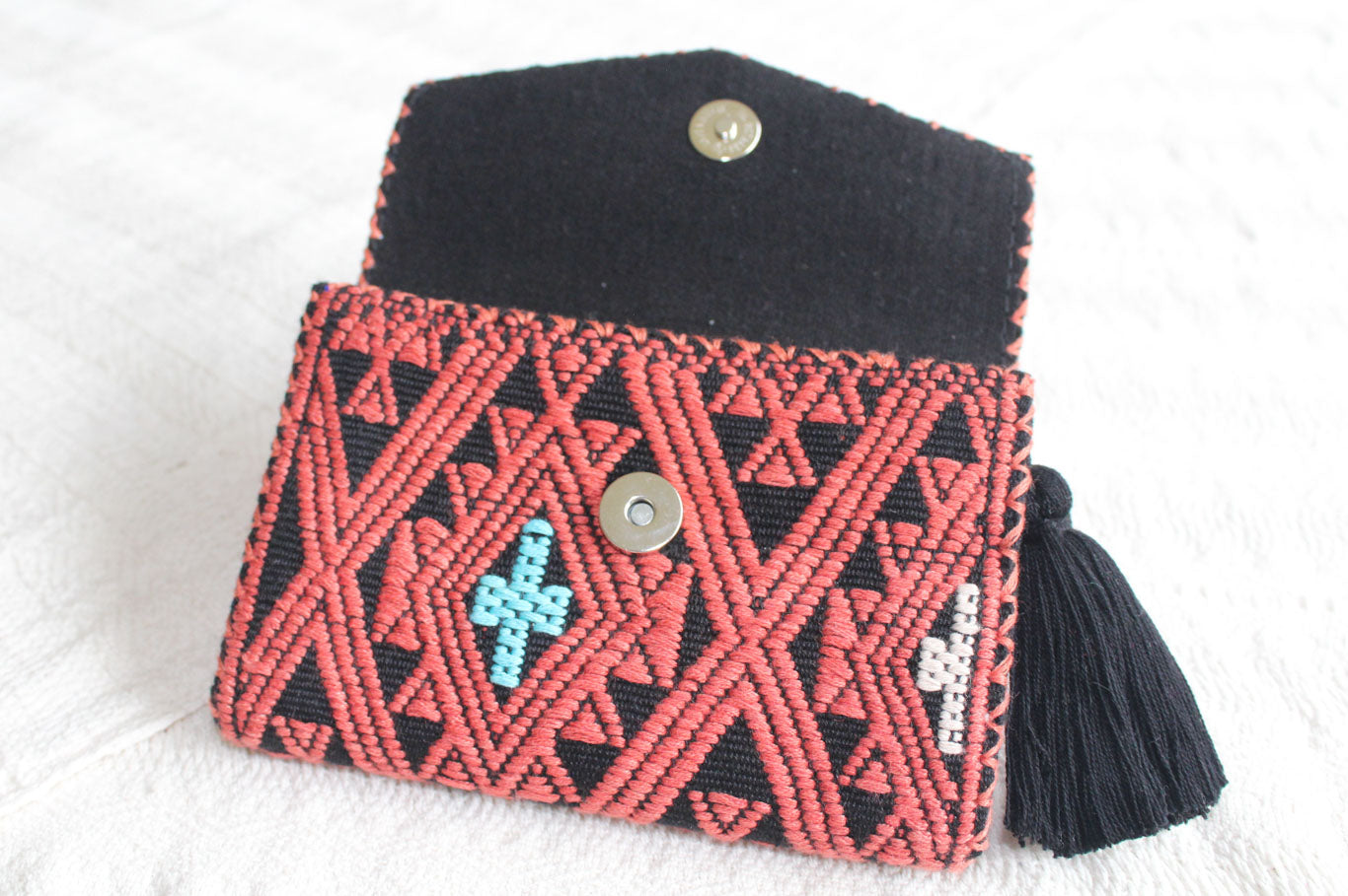 Cartera Estrellas D Marrón Negro