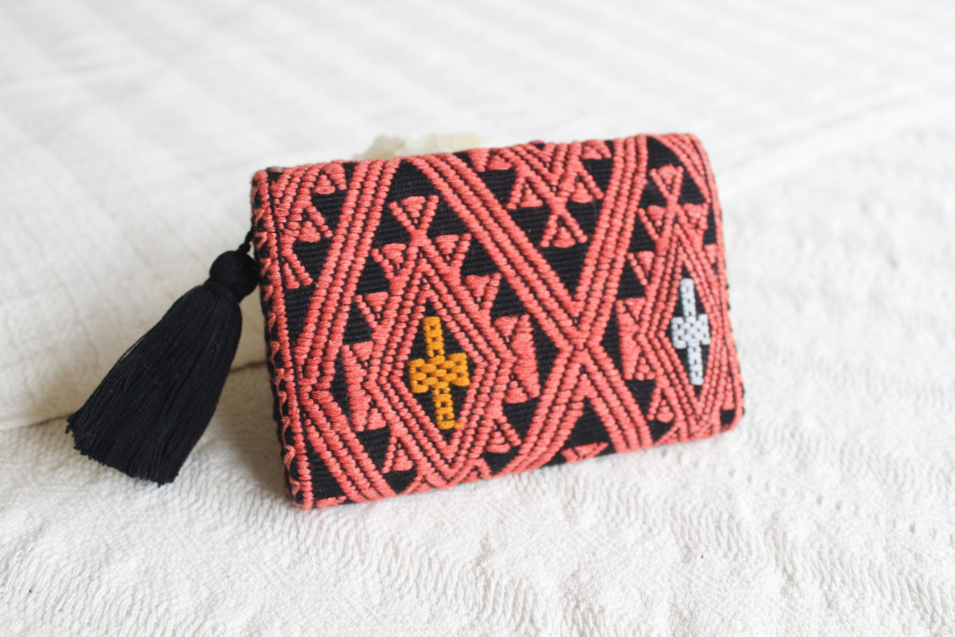Cartera Estrellas D Marrón Negro