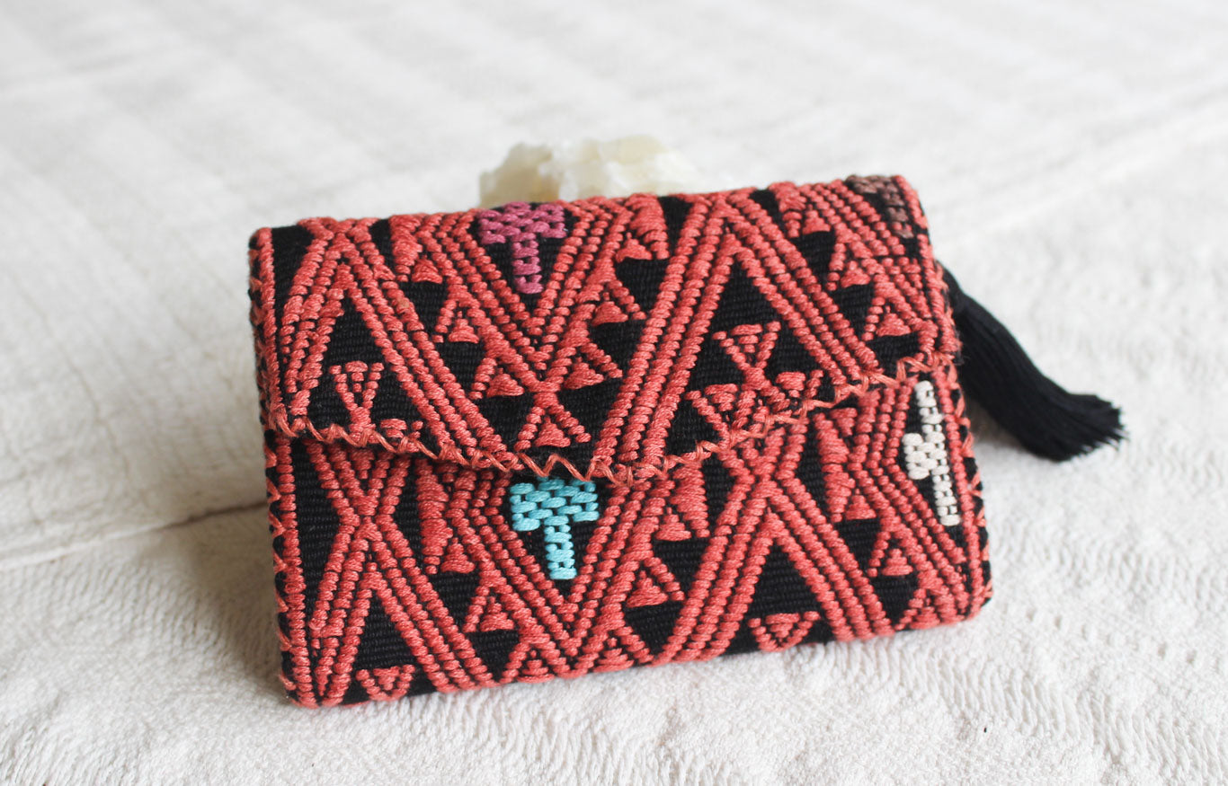 Cartera Estrellas D Marrón Negro