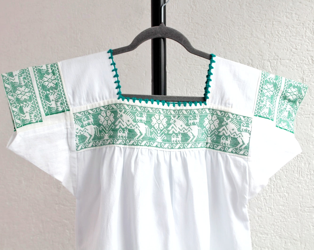 Blusa Tradicional PEPENADO Venaditos Verde