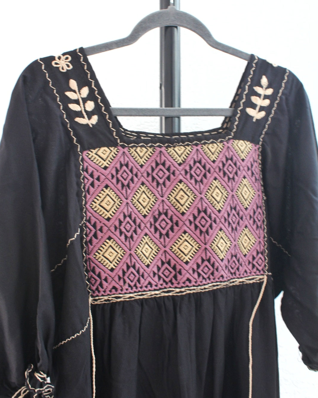 Vestido Estrellas Negro Rosa XL