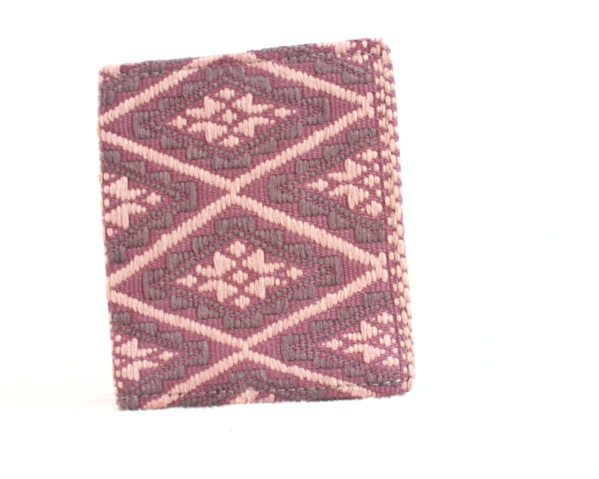Tarjetero Estrellas Rosa Viejo