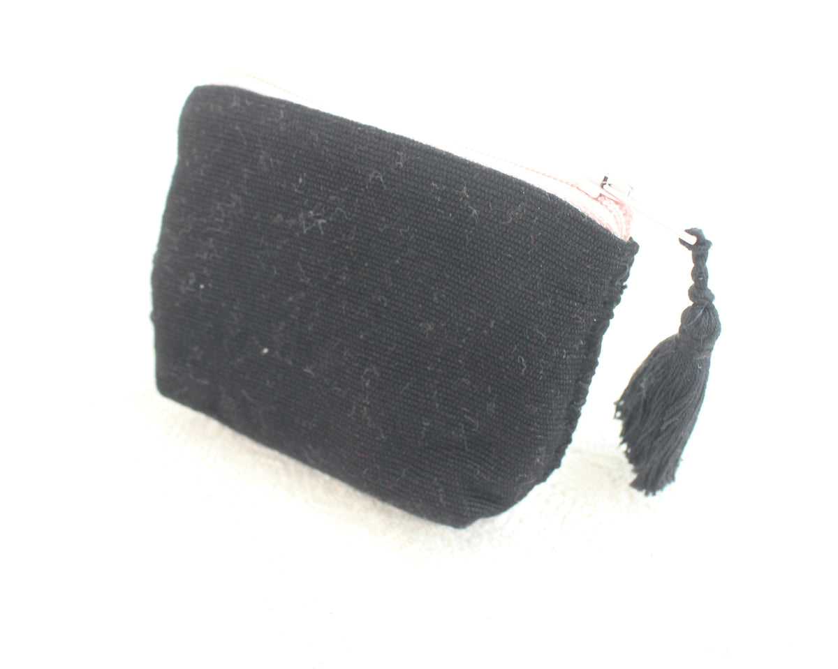 Mini Monedero Cosmos Verde Negro