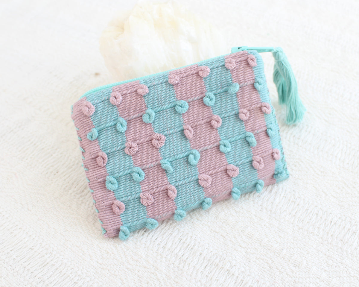 Mini Monedero Nuditos Aqua Rosa