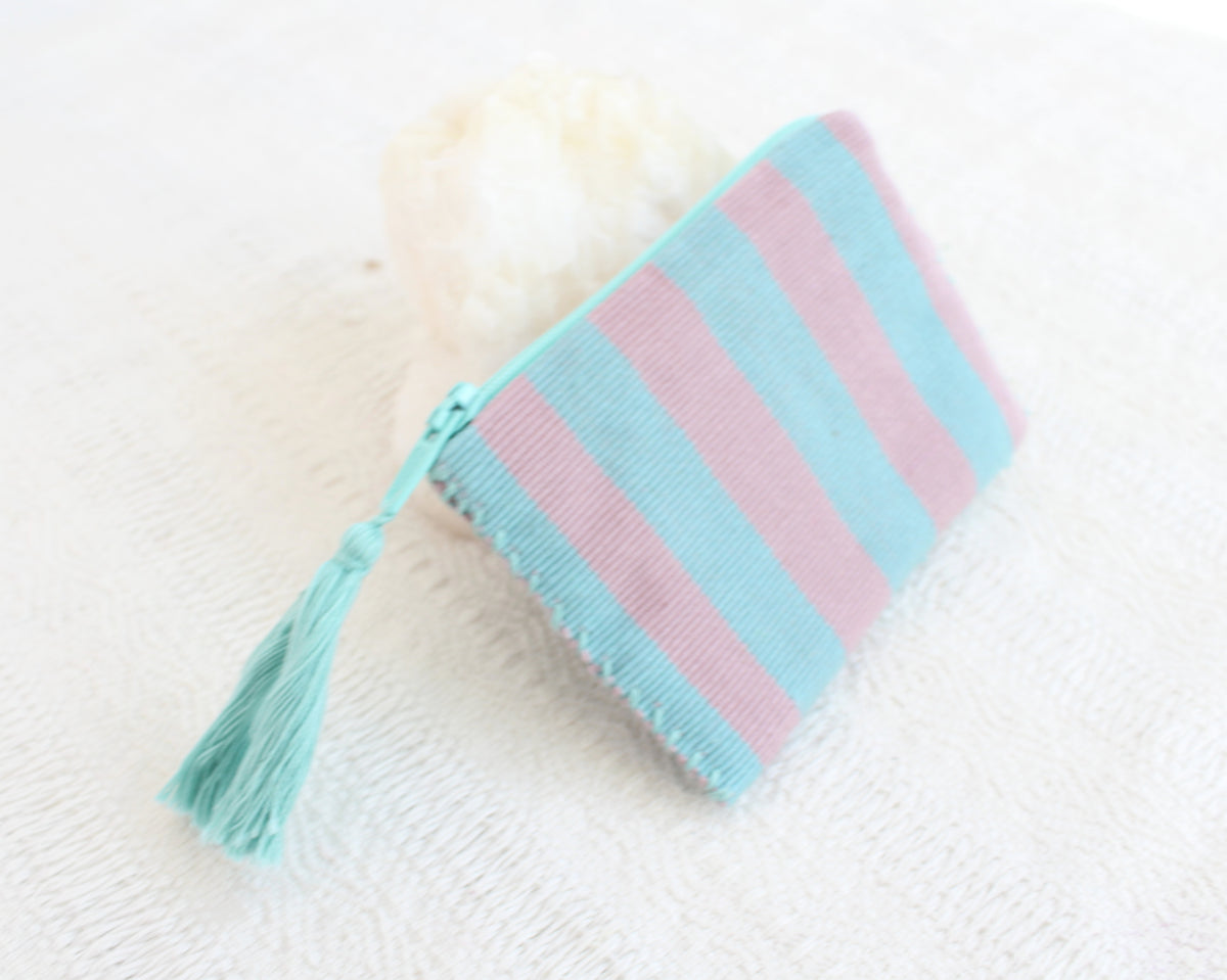 Mini Monedero Nuditos Aqua Rosa