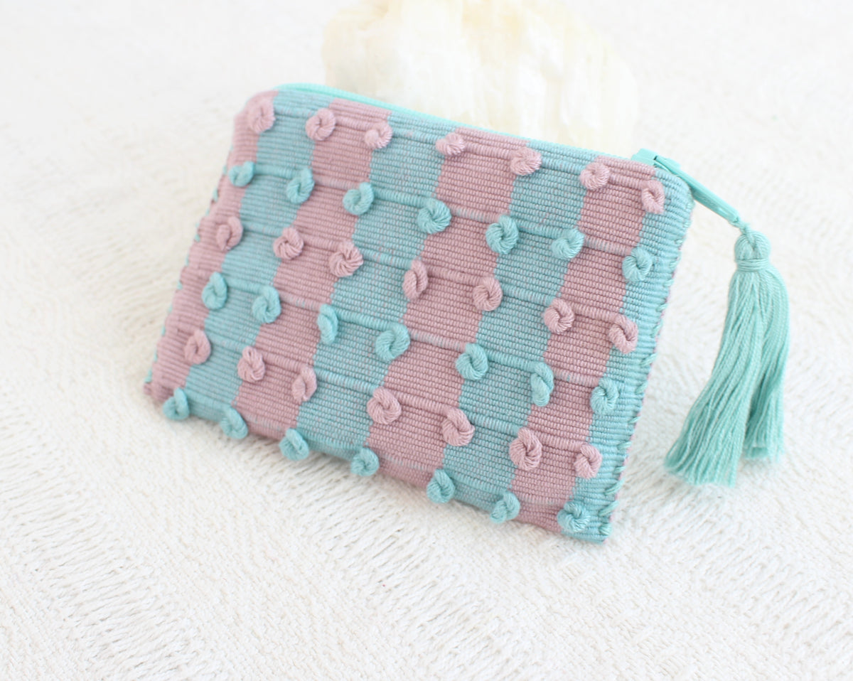 Mini Monedero Nuditos Aqua Rosa