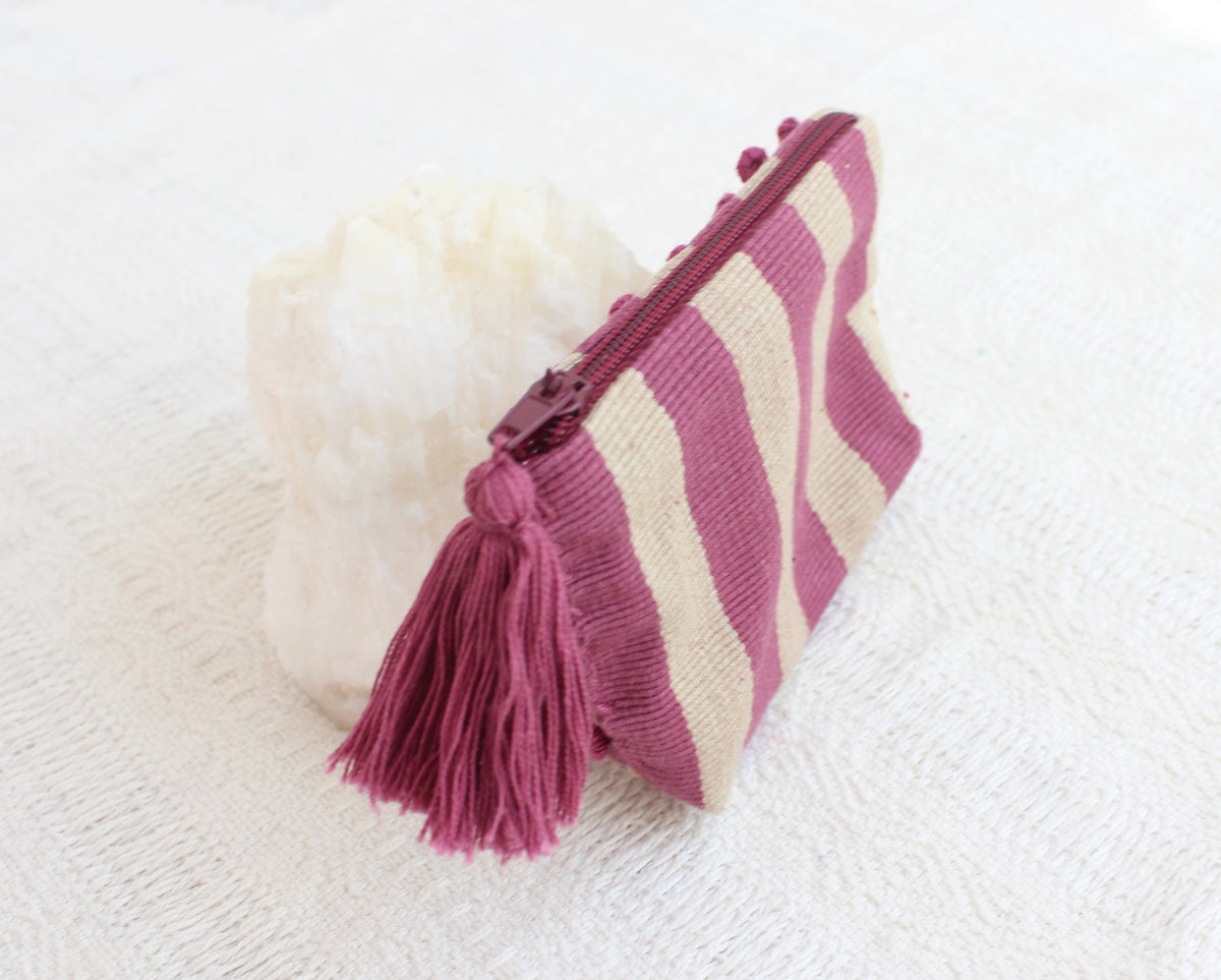 Mini Monedero Nuditos Vino Beige