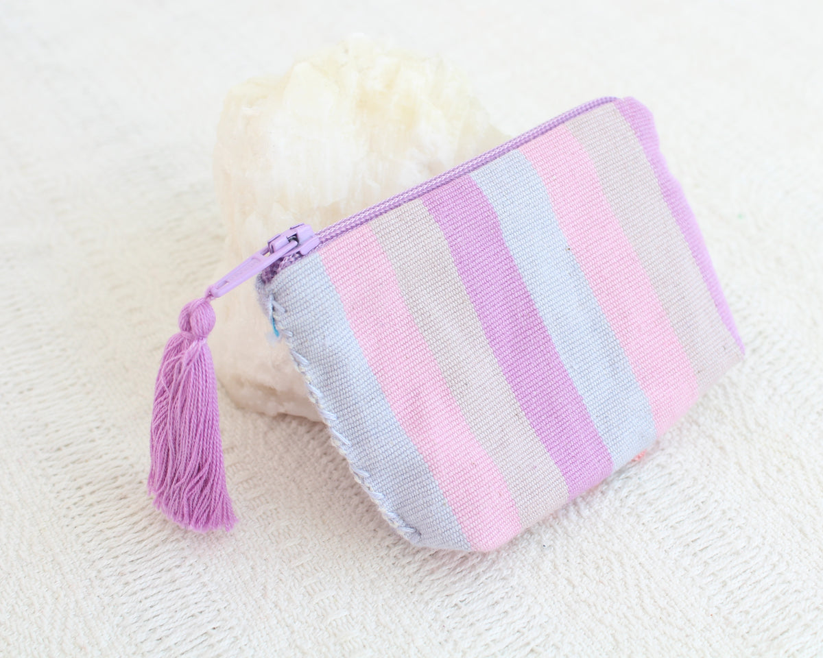 Mini Monedero Nuditos Lila Rosa Pastel