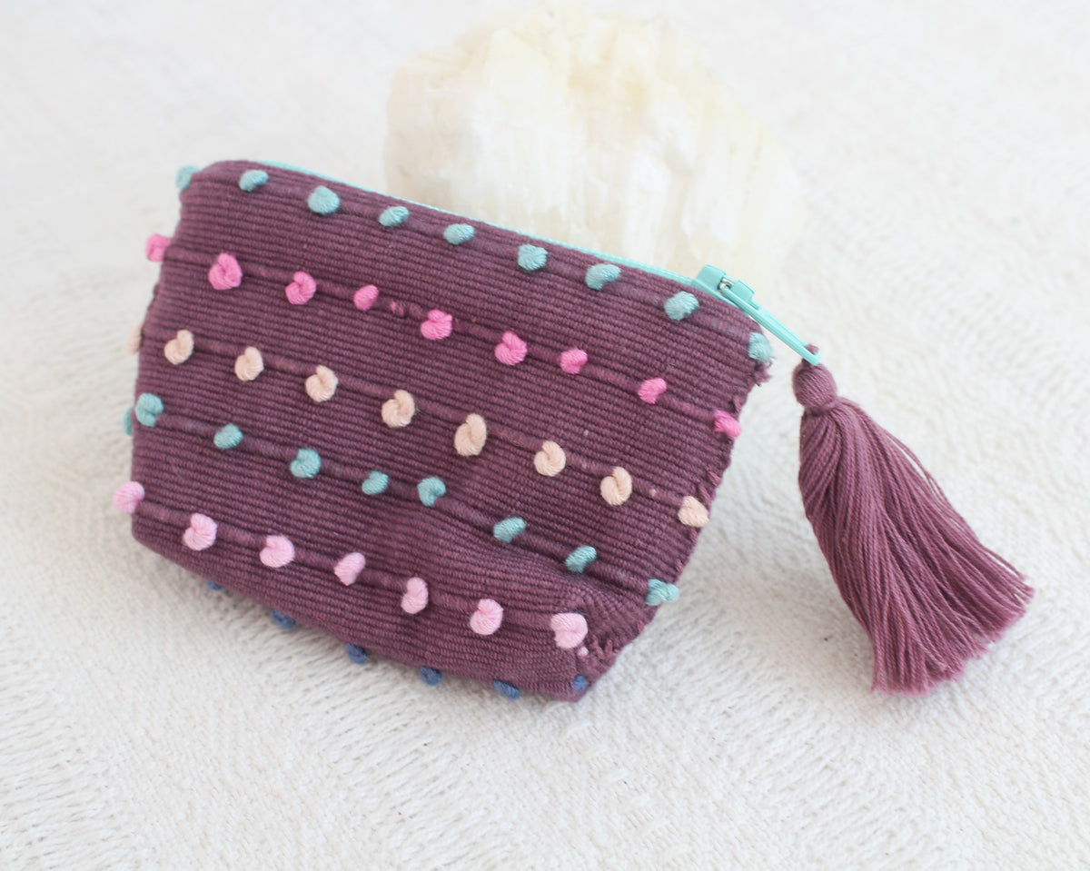 Mini Monedero Nuditos Vino Colores