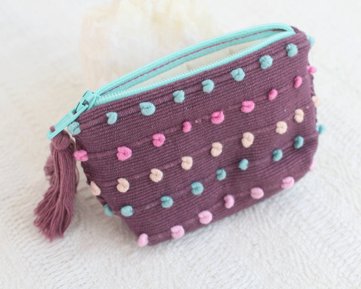 Mini Monedero Nuditos Vino Colores