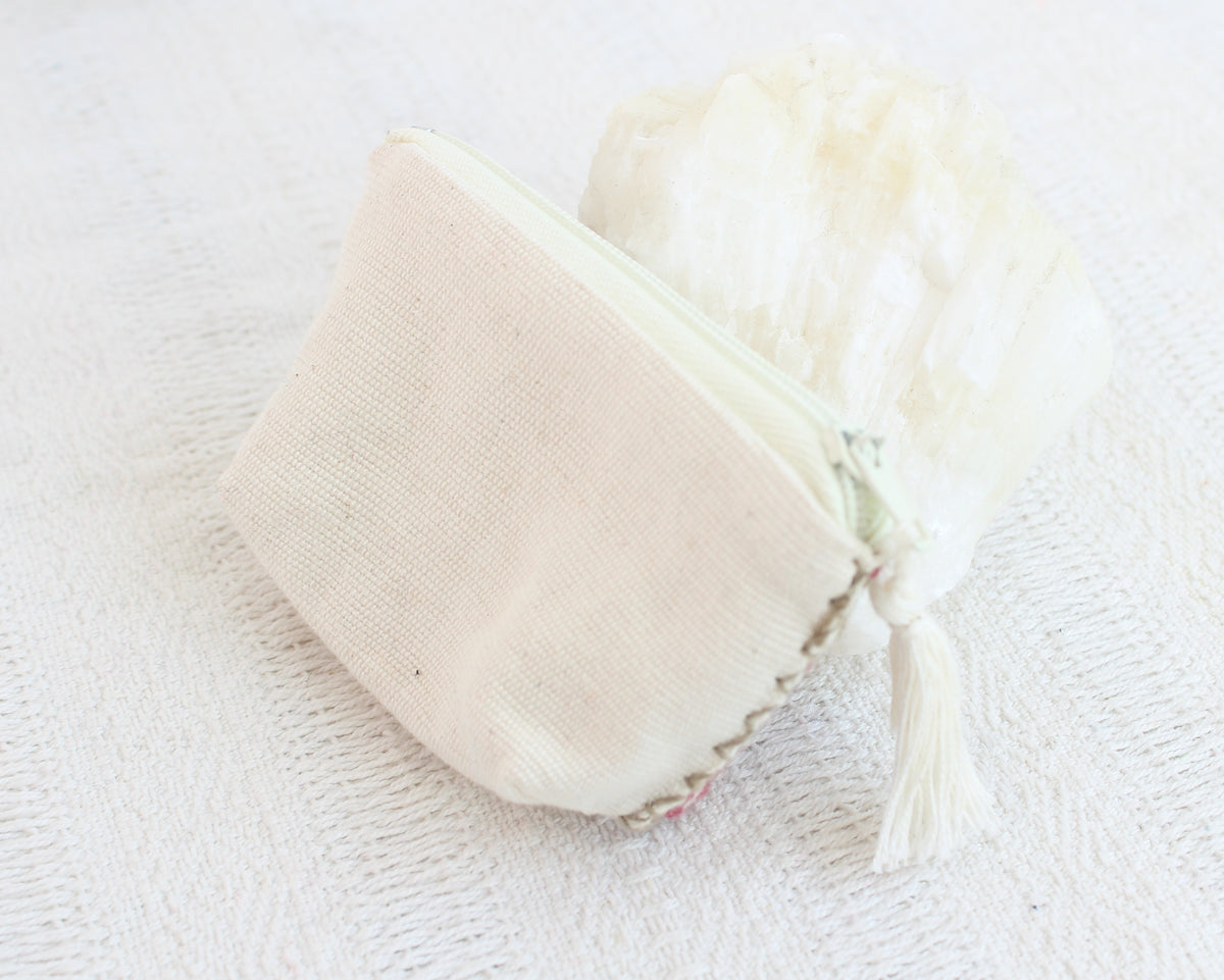 Mini Monedero Cosmos Blanco Vino