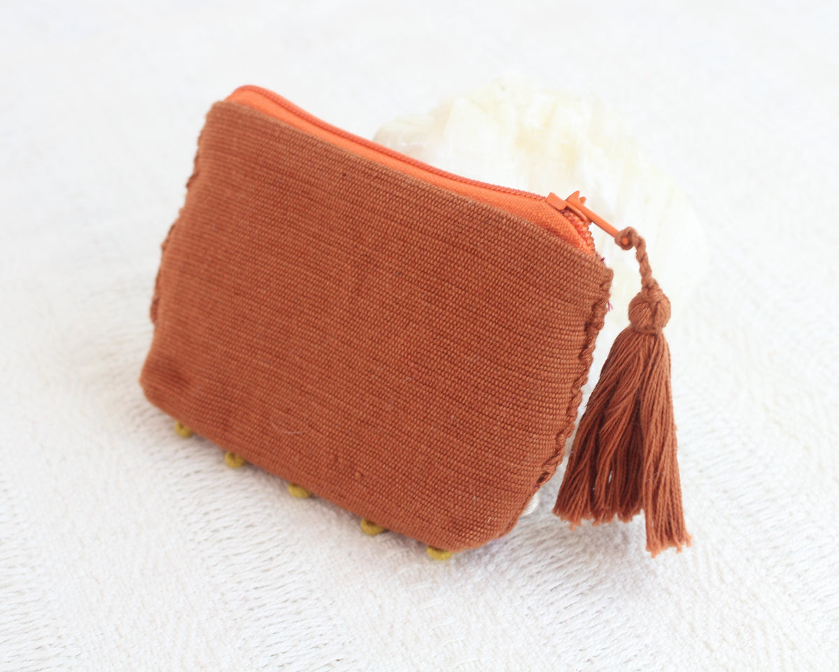 Mini Monedero Nuditos Naranja Colores