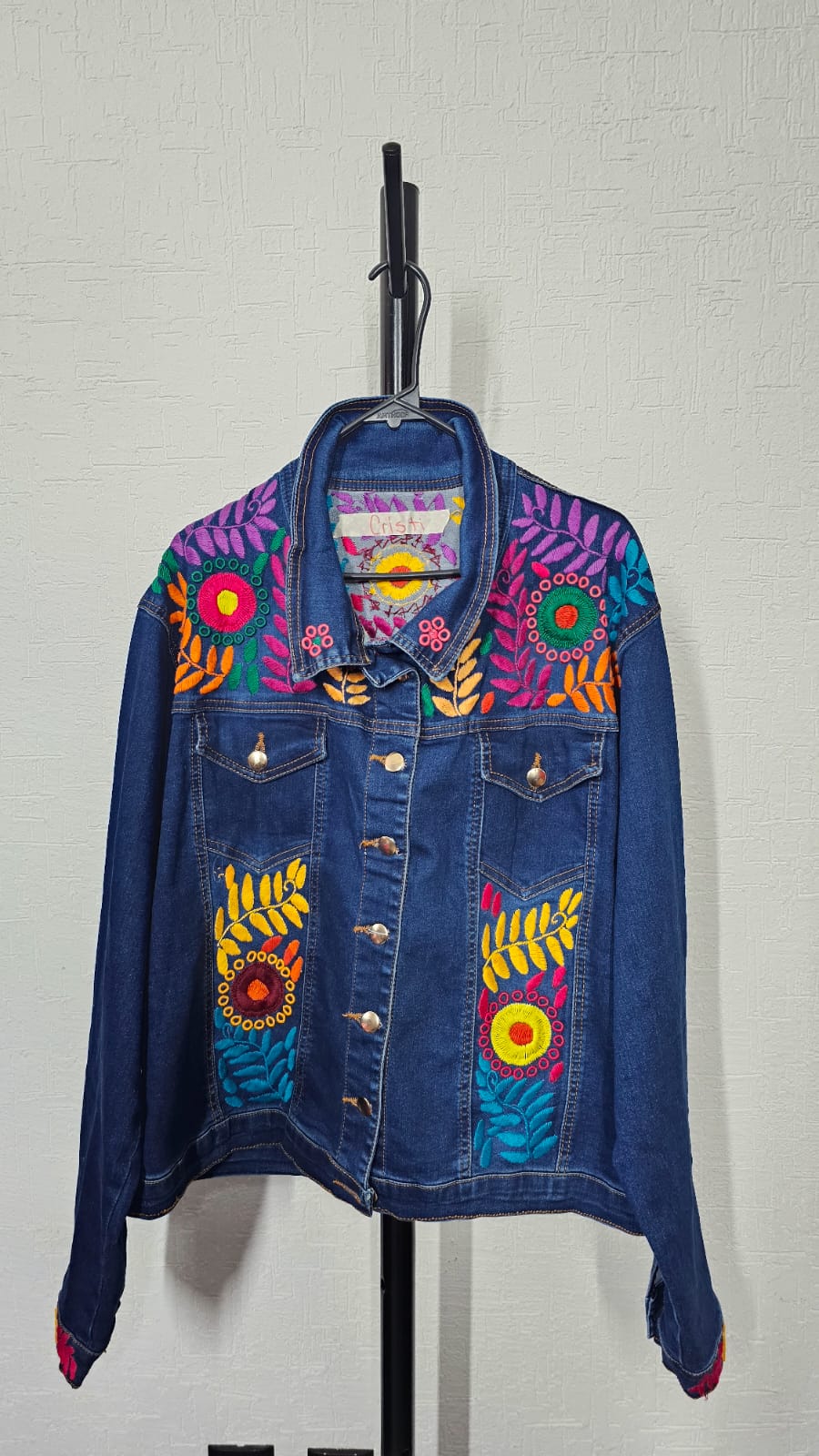 Chamarra Mezclilla XXXL Rococo Colores Cristi