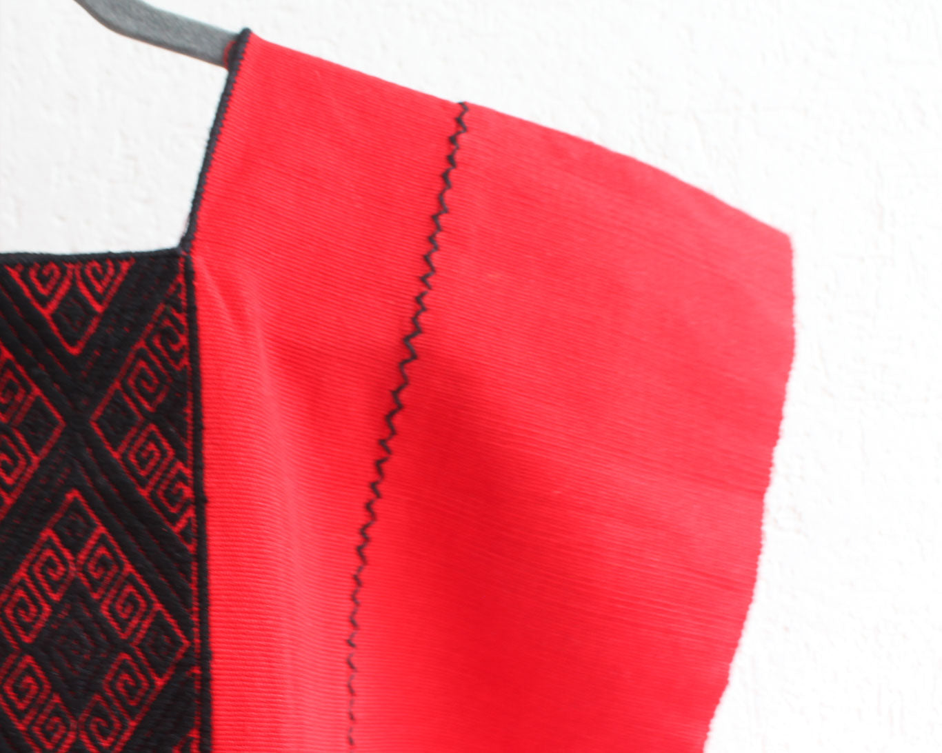Blusa Telar de Cintura Pejel  Rojo ❤️
