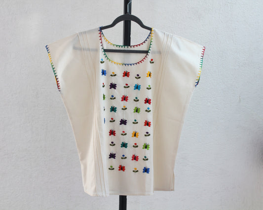 Blusa Bordada Mariposas L