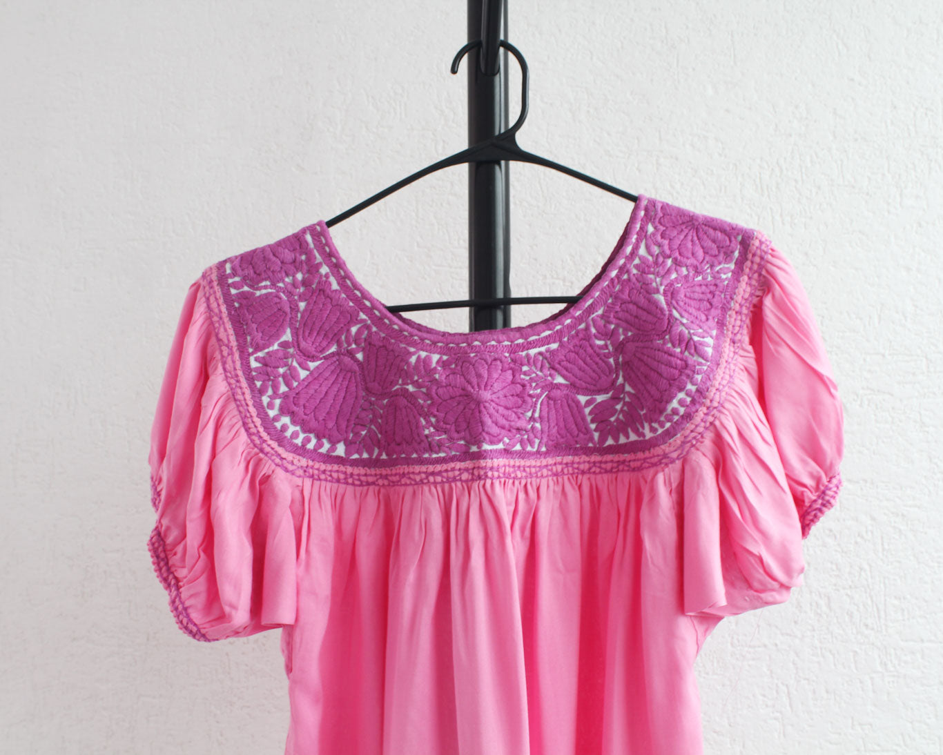 Blusa Aguacatenango Rosa Claro Fiusha