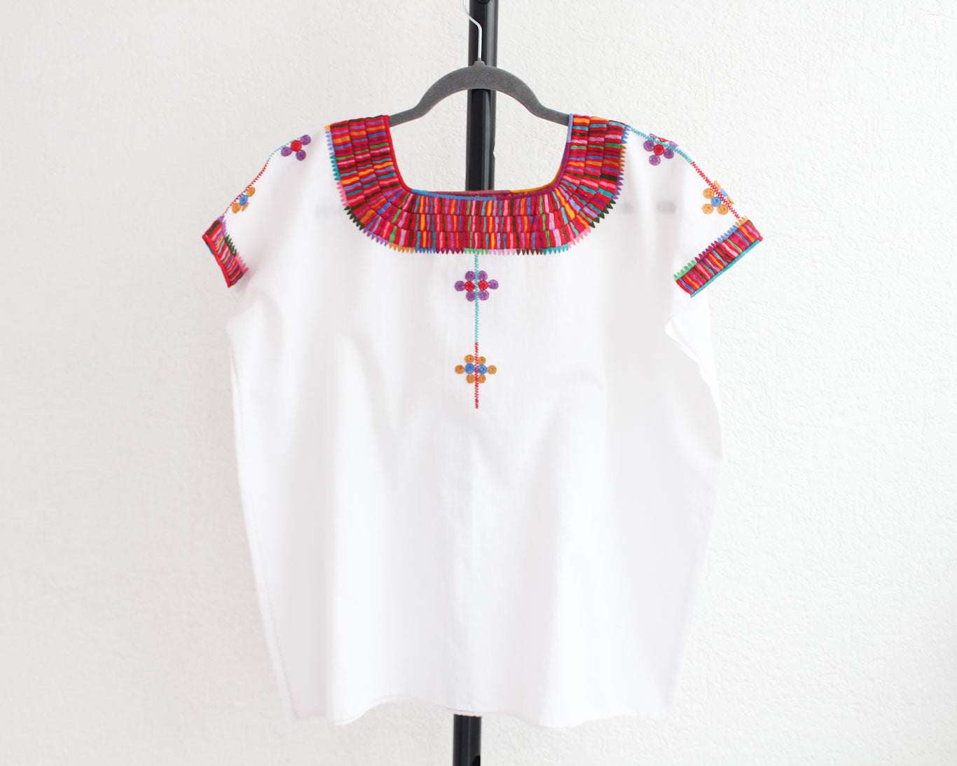 Blusa Manuela Bordada Blanco