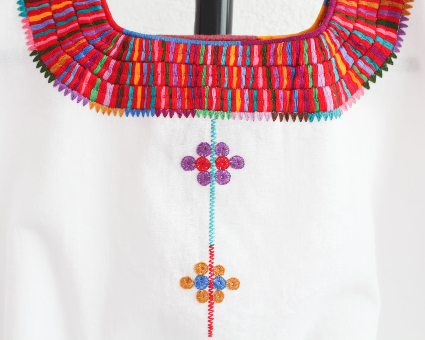 Blusa Manuela Bordada Blanco