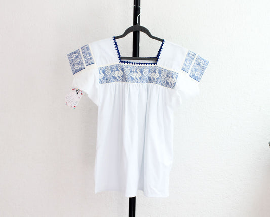 Blusa Tradicional PEPENADO Patos Azul Rey