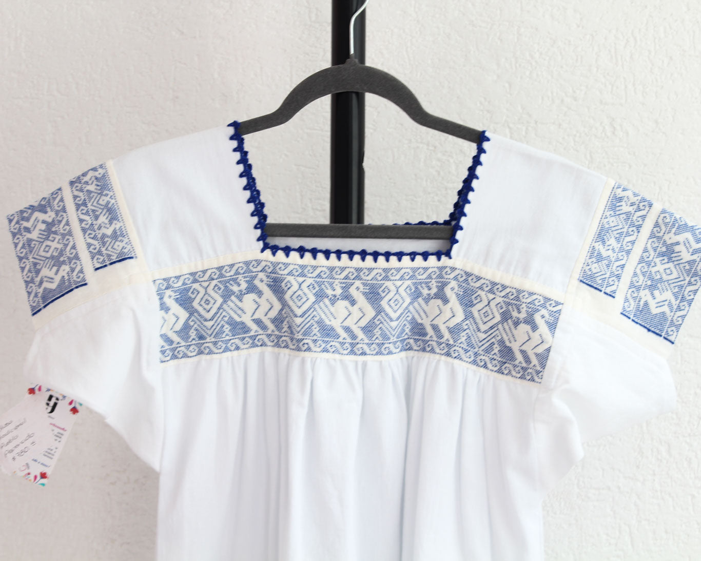 Blusa Tradicional PEPENADO Patos Azul Rey