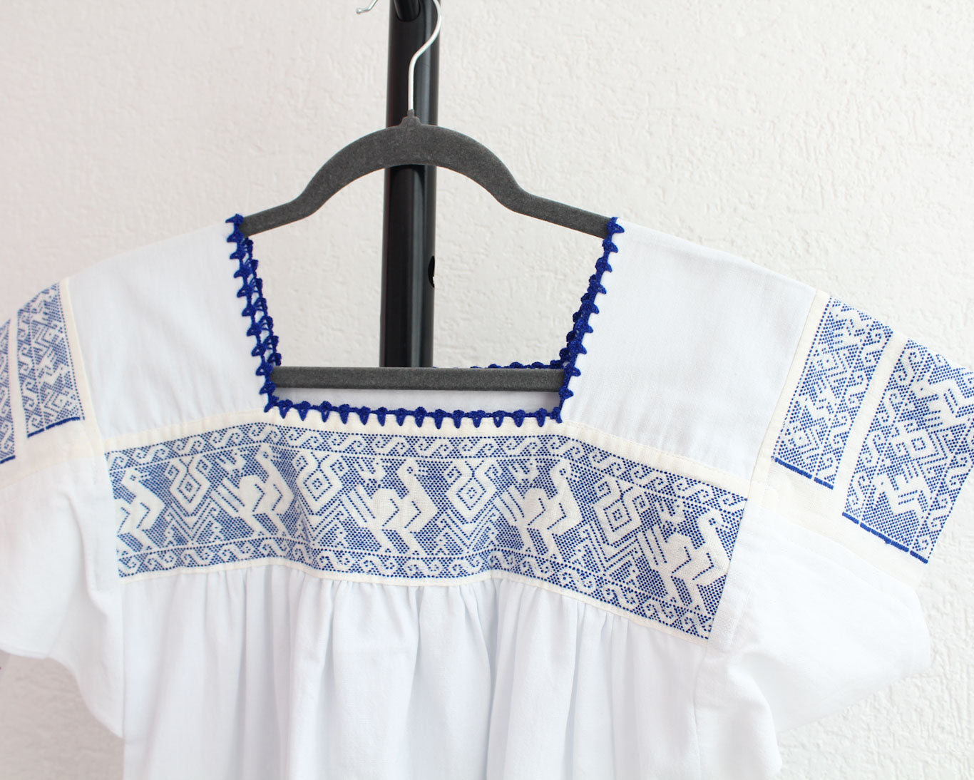 Blusa Tradicional PEPENADO Patos Azul Rey