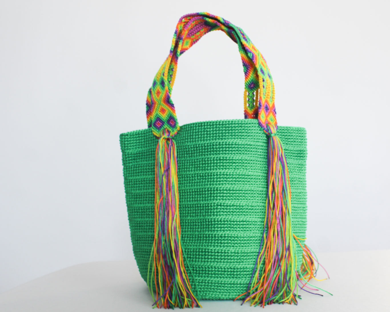 Bolso de mano Verde Colores
