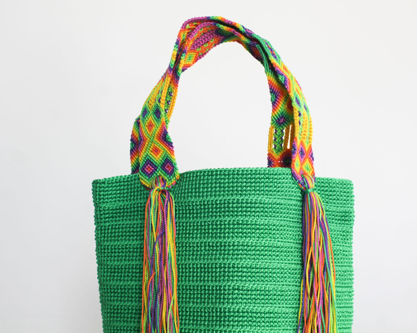 Bolso de mano Verde Colores