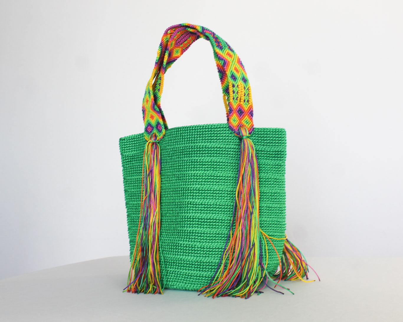 Bolso de mano Verde Colores