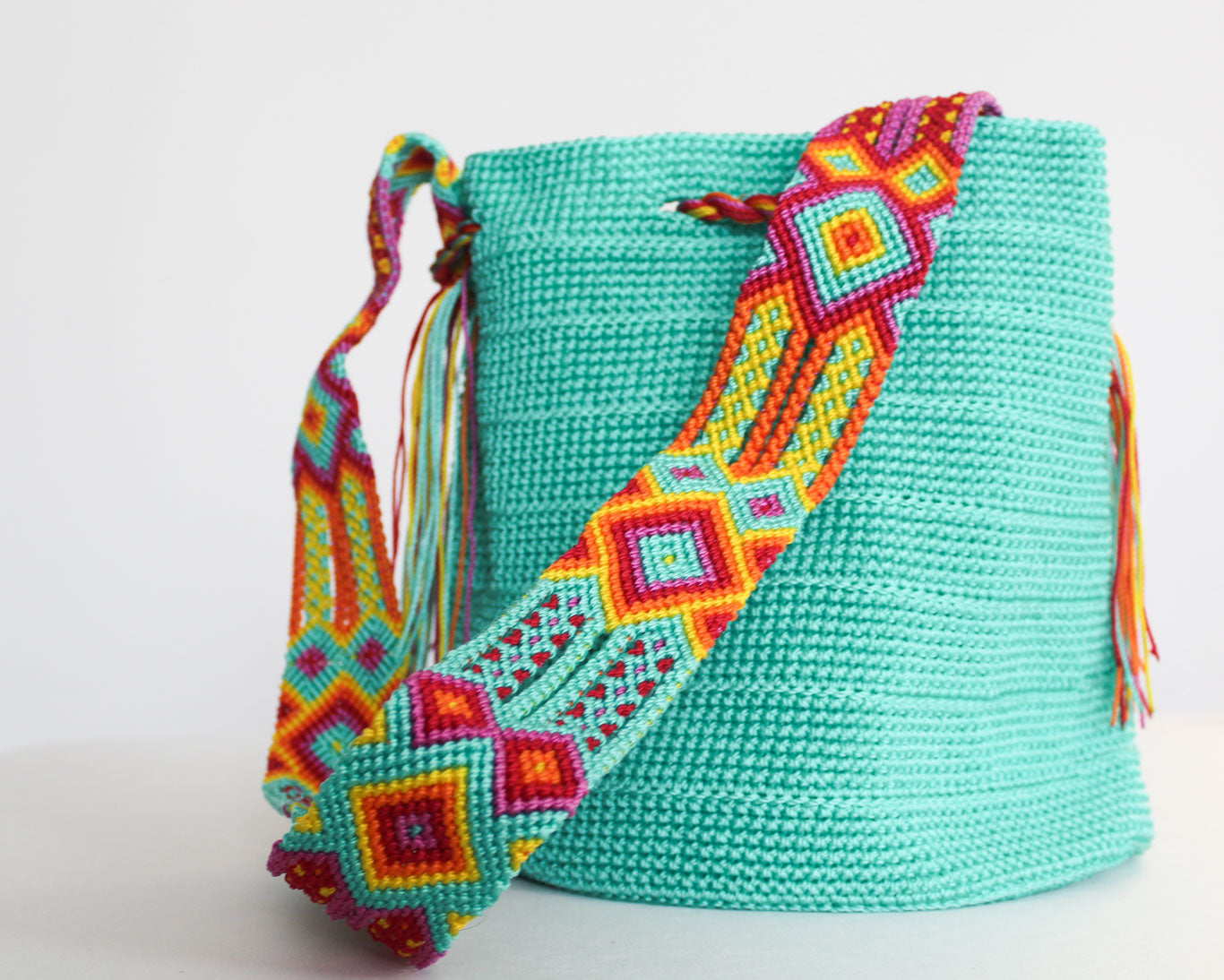 Bolso Morral Aqua Colores Aqua