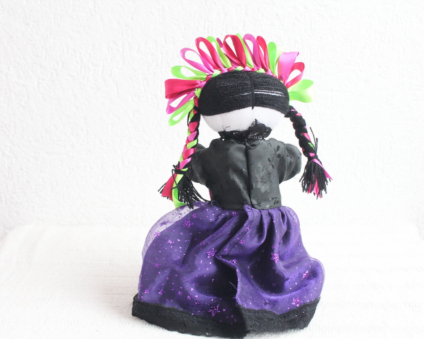 Muñeca Lelé Catrina Verde Rosa