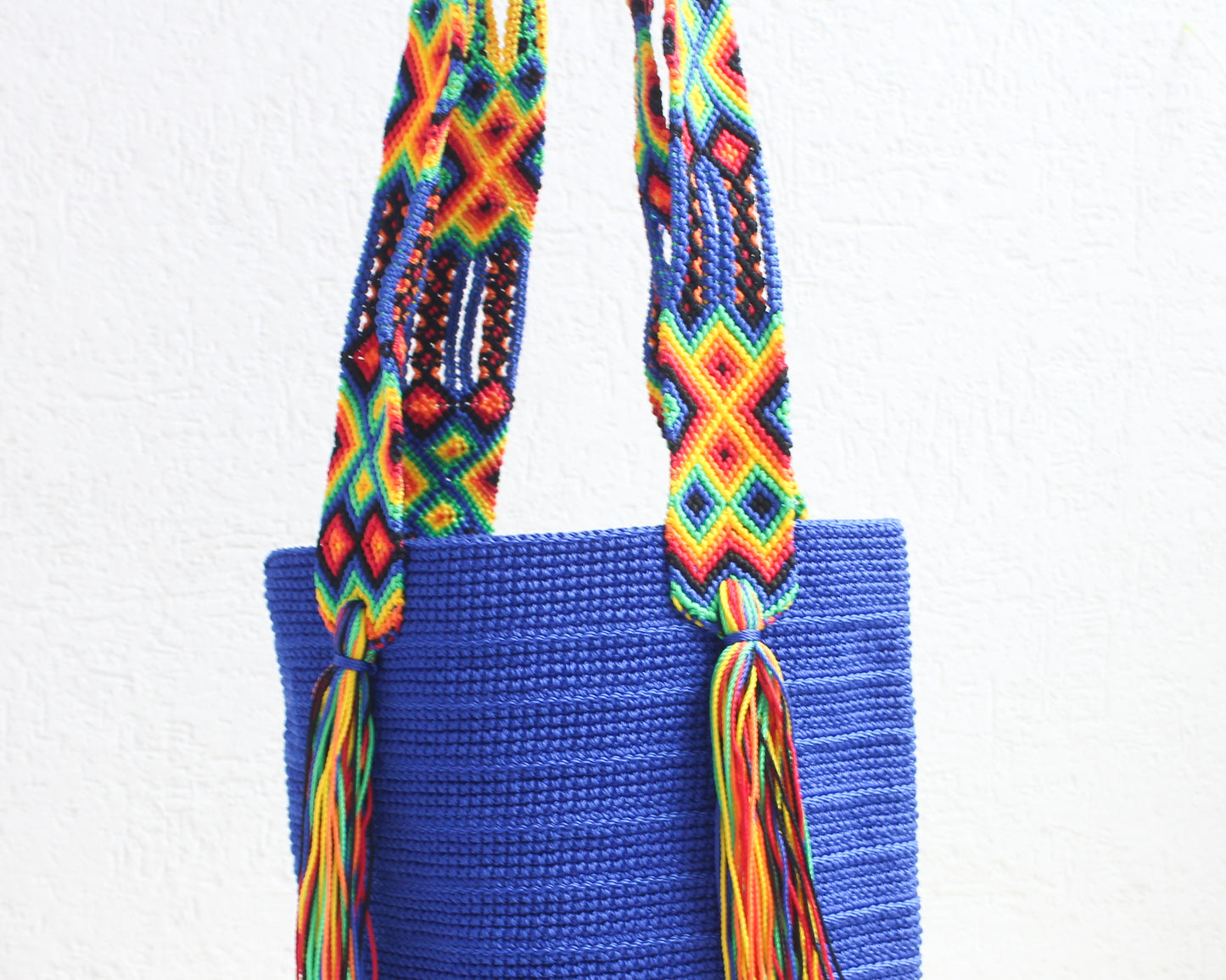 Bolso de mano Azul Rey Colores