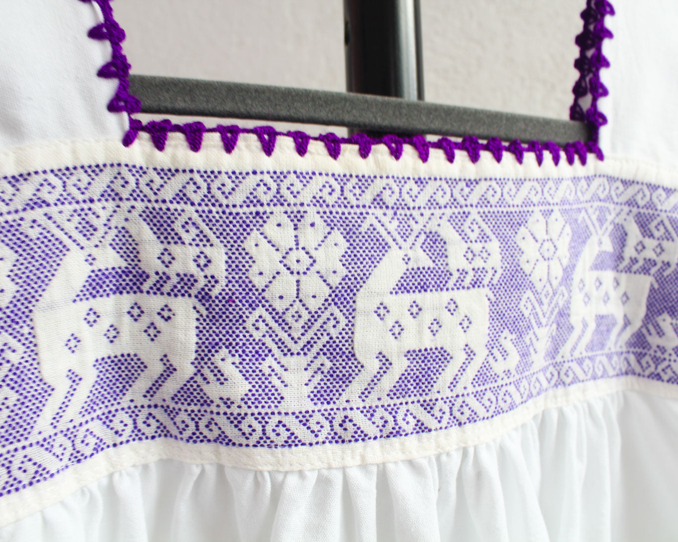 Blusa Tradicional PEPENADO Venaditos Morado