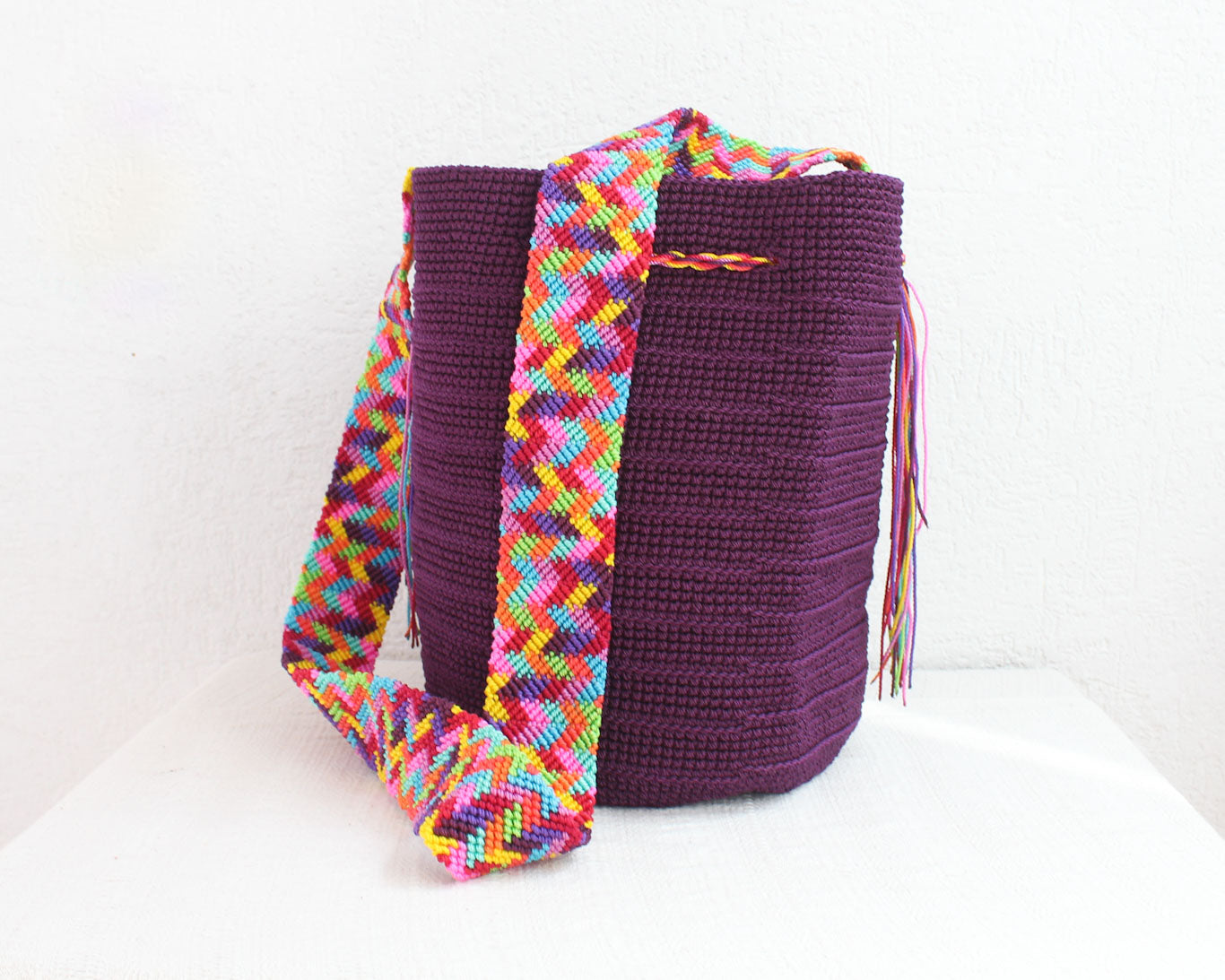 Bolso Morral Guinda Colores