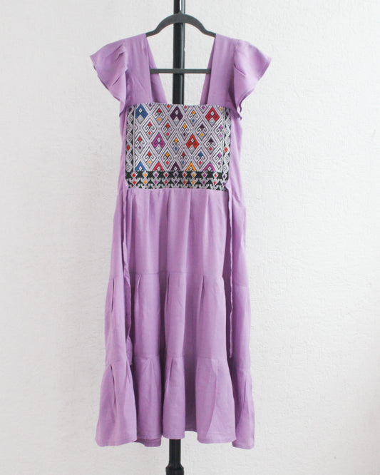 Vestido Anita Corto Lila
