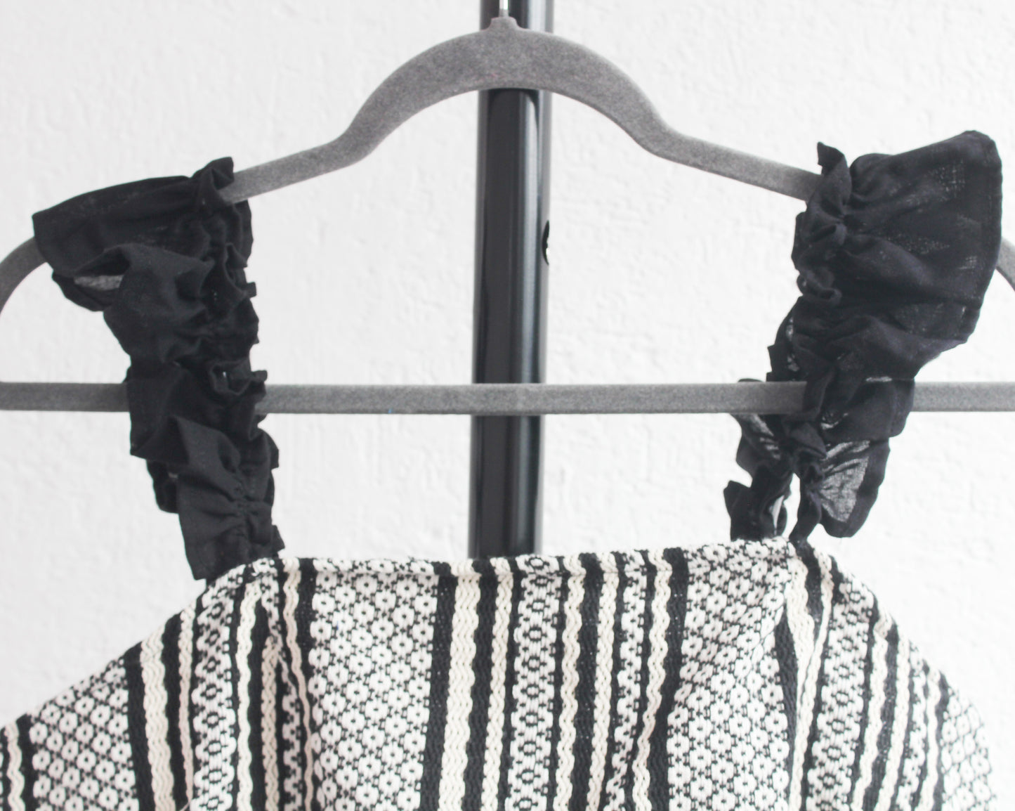 Crop Top Isabel Negro Beige