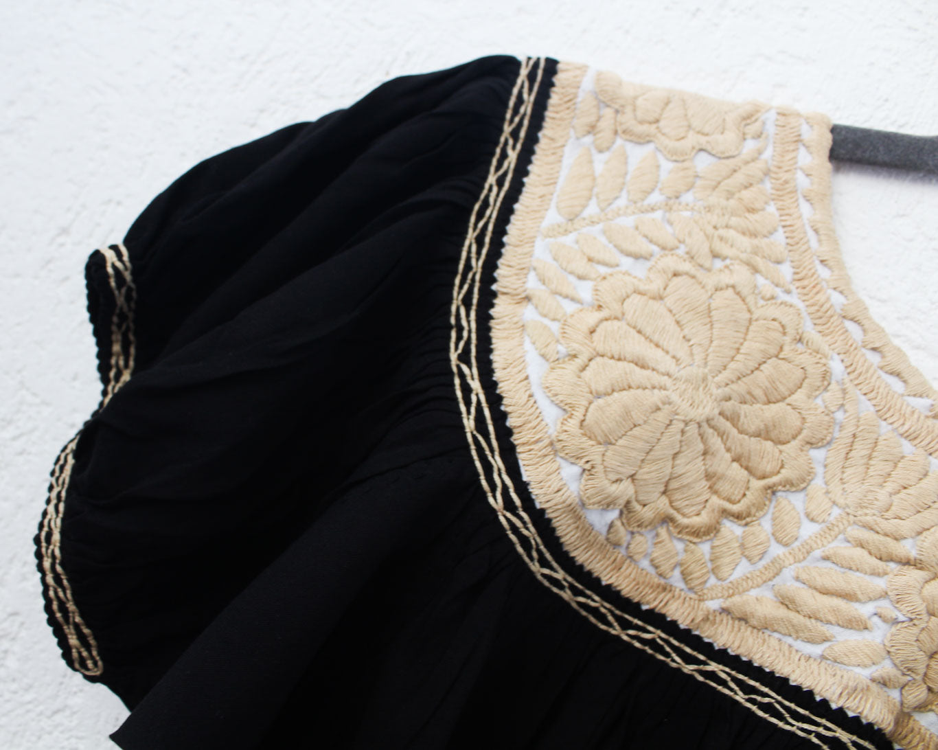Blusa Aguacatenango Negro Beige