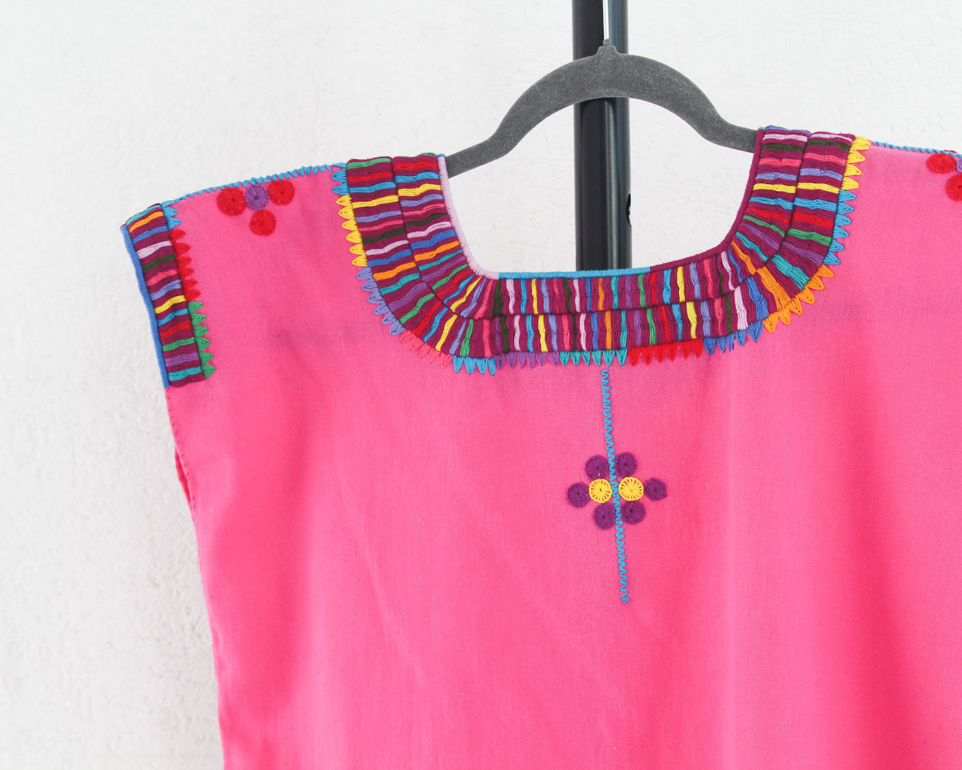 Blusa Manuela Bordada Rosa