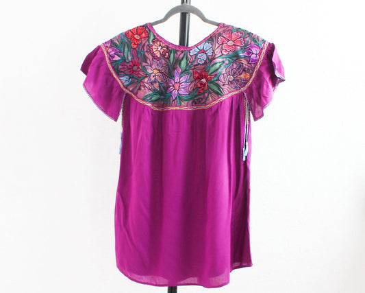 Blusa Abigail Flores Violeta L