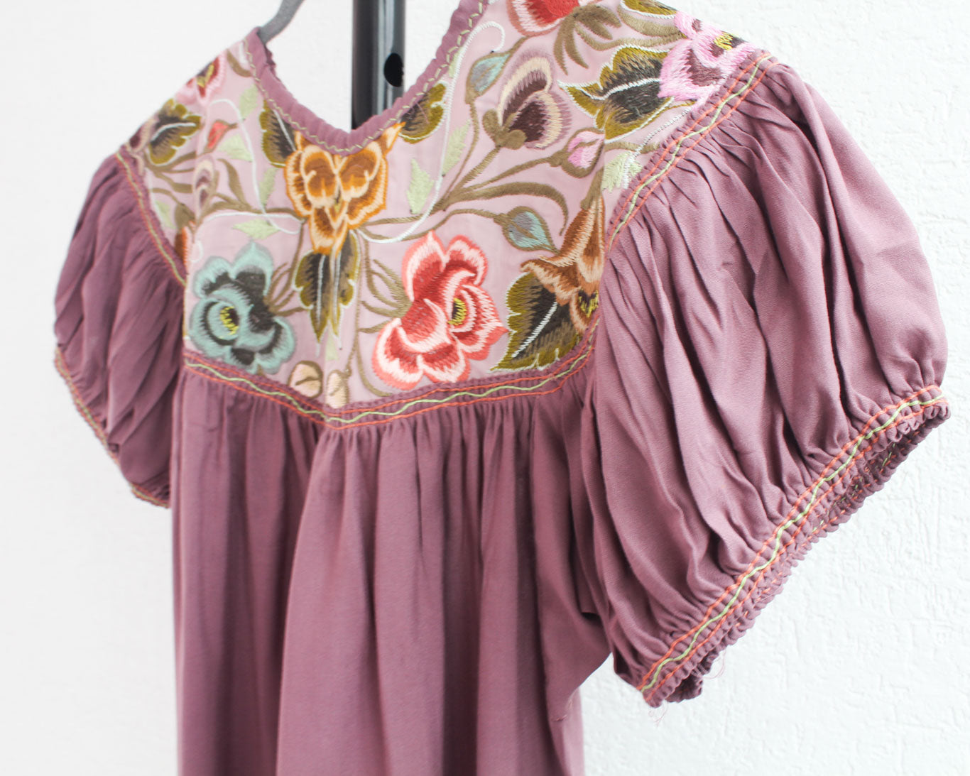 Blusa Abigail Flores Marsala XXL - XXXL